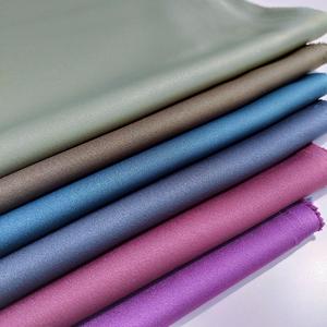 KKF 1909R tissu de satin noir élégant de différentes couleurs 100% polyester - Product Image 4