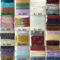 Fil et fil de cordon pour macramé Yuhe fabricant de papier tissage fil de papier pour garde-robe de luxe