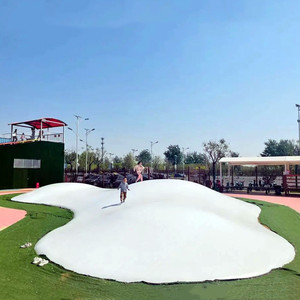 Tấm bạt lò xo với vật liệu PVC và kim loại cho trung tâm mua sắm sử dụng thiết bị công viên giải trí ngoài trời/trong nhà bền - Product Image 3