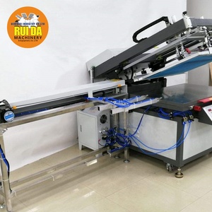 Máquina de Serigrafía Industrial de Cama Plana con Brazo Angular, Prensa de Alta Precisión para Impresión en Varias Superficies - Product Image 4