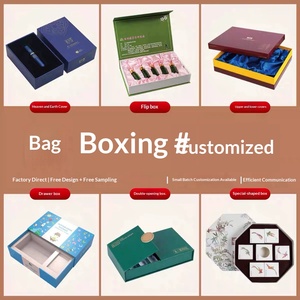 Caja de Regalo de Perfume Personalizada de Lujo, Bolsa de Mano Estilo Libro de Alta Gama con Impresión Premium - Product Image 2