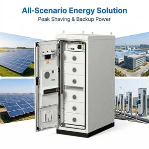 High Voltage Lithium Battery <b>Energy</b> <b>Storage</b> <b>System</b> 50kWh 150kWh 200kWh Outdoor BESS Container for Industrial Solar Power Plant - Product Image 2