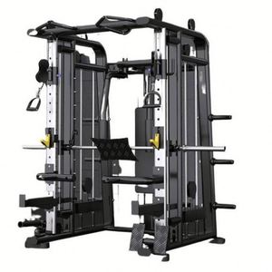 Commercial Smith Equipments Steel <b>Strength</b> Comprehensive <b>Training</b> Equipment Set Fitness Gym Squat Rack Power Rack Durable Black - Product Image 4