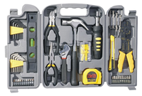Ensemble d'outils multifonctionnels pour la maison, kit d'entretien pour électriciens et menuisiers avec outils en matériau CRV pour un usage domestique
