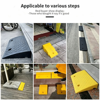 Rampe de trottoir en plastique pratique 40*60*22cm pour les parkings commerciaux
