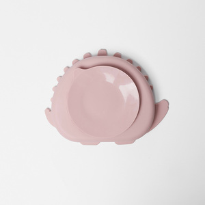 Ensemble d'alimentation pour bébé en silicone de qualité alimentaire sans BPA, bol à ventouse, assiette, tasse à bec, bavoir, ustensiles pour nourrissons et tout-petits, ODM OEM - Product Image 3
