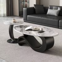 Table basse multifonctionnelle en quartz de luxe italien, écologique, moderne et simple, pour petite famille, salon japonais