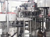 Vente flash : Usine de production de boissons gazeuses, de jus et d'eau de 5000 BPH, système de mélange de gaz CO2, machine de remplissage de bouteilles