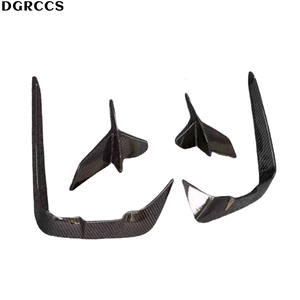 Pour BMW Série 8 G14 G15 G16 830 840 – Décoration de pare-chocs arrière en fibre de carbone avec lames d'air aérodynamiques - Product Image 4