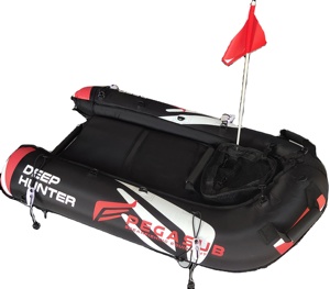 Kayak gonflable de chasse sous-marine pliable de haute qualité, personnalisé, avec couverture en PVC et nylon, pour adultes, pour lacs et rivières, type ponton, vente en gros - Product Image 1