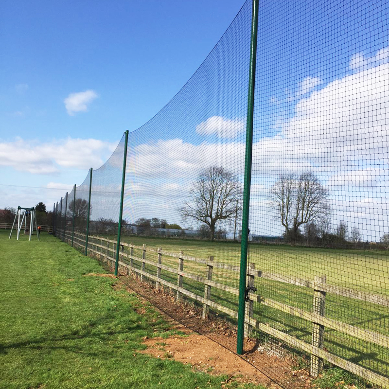 Outdoor Football Ball Stop Netting System