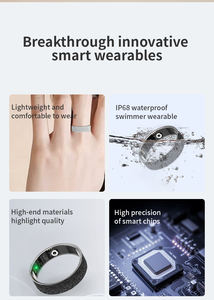 Anillo Inteligente V3 para Mujer y Hombre, Monitor de Ejercicio, Frecuencia Cardíaca, Sueño y Salud, Anillo con Estuche de Carga - Product Image 5