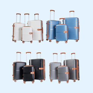 ชุดกระเป๋าเดินทางธุรกิจ ABS PC 3 ชิ้น ขนาด 20 <span class=keywords><strong>24</strong></span> 28 นิ้ว พร้อมล้อหมุน  รับผลิตตามแบบ OEM พร้อมสกรีนโลโก้ กระเป๋าเดินทางแบบล้อลาก PC - Product Image 2