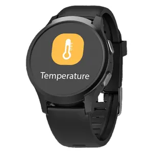 4g ajustável saúde dados upload intervalo relógio inteligente para idosos comunitários pulseiras inteligentes