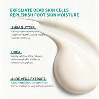 Crème pour les pieds à l'urée exfoliante OemOdm : Crème hydratante et réparatrice en profondeur pour les pieds