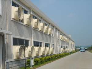 वृद्धि फ्रैंक निकास प्रशंसक, औद्योगिक वेंटिलेशन प्रशंसक बड़ी वायु मात्रा - Product Image 6