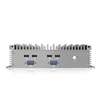 Mini PC de Escritorio Sin Ventilador, Computadora Industrial Intel Atom Z8350 de Cuatro Núcleos, 2 GB de RAM, 32 GB de Almacenamiento Flash, Modelo TOP-H81VL2, VGA/DVI/