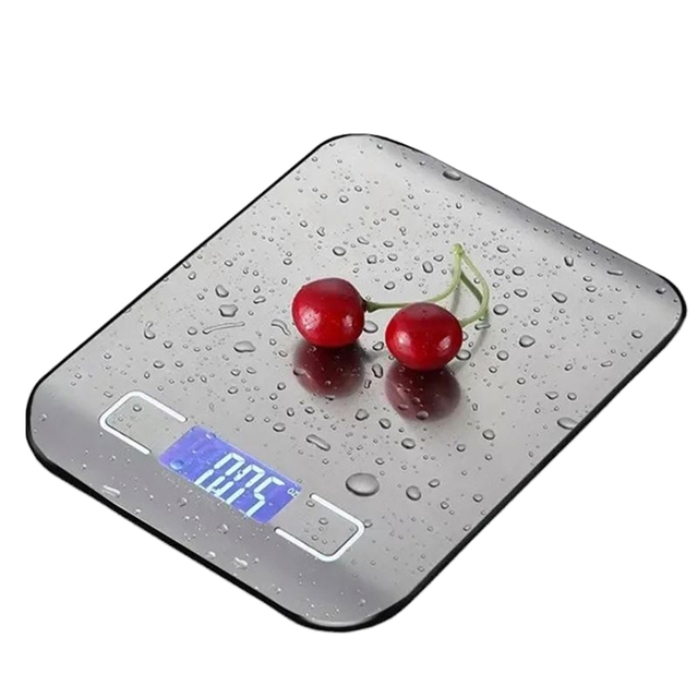 10kg Kitchen Weighing Scale 5kg Electronic Food Weight Scale with Tare USB Rechargeable LCD Display Smart Digital Kitchen Scale