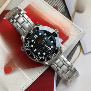 Reloj de lujo de alta gama, movimiento mecánico automático, correa de acero inoxidable, esfera de cristal de zafiro, resistente al agua de calidad profesional. - Product Image 6