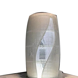 <span class=keywords><strong>Zaha</strong></span> Hadid-prototipo profesional de gran escala, bloques de construcción de plástico abs, metal, aluminio, impresión 3d, diseño de modelo de construcción - Product Image 1
