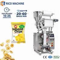 Machine d'emballage automatique volumétrique pour sachets de fruits secs, raisins, chips de banane, et snacks – Idéale pour les petites entreprises