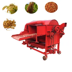 Multifunctional rice/wheat/sorghum/soybean/millet thresher machine/multi crop sheller thresher machine