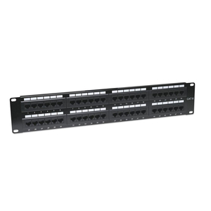 แผงแพทช์ RJ45 Cat 6 UTP 48 พอร์ต สำหรับติดตั้งในตู้เน็ตเวิร์ก - Product Image 2