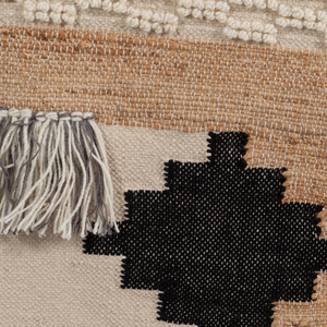 Decorazione da parete tessuta a mano con motivo geometrico, stile boho, per soggiorno e camera da letto - Product Image 6