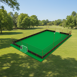Terrain de football MCG Cage pour intérieur et extérieur, mini terrain de soccer avec filet de sécurité pour les communautés et les écoles - Product Image 1