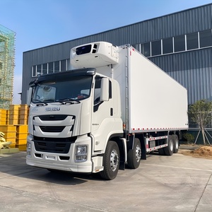 รถบรรทุกห้องเย็น ISUZU GIGA 8x4 สำหรับขนส่งผักและอาหาร ราคาโรงงาน โปรโมชั่นลดราคา - Product Image 2