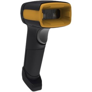 Lecteur de codes-barres sans fil 1680SW, scanner de codes bidimensionnels, garantie <span class=keywords><strong>1</strong></span> an, noir/jaune, pour l'assurance médicale - Product Image 4
