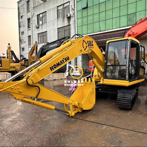 Mini-pelle KOMATSU PC60 d'occasion 6TON avec pompe à roulements et engrenages Système hydraulique Capacité du godet de 0.37m - Product Image 2