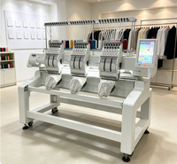 Machine à broder plate informatisée de qualité industrielle professionnelle pour les ateliers d'impression de logos sur vêtements