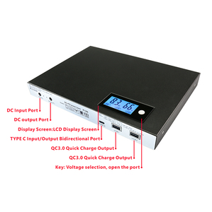 <span class=keywords><strong>Alimentation</strong></span> électrique la plus vendue pour ordinateurs portables Volpower P186 Tout-en-un 5v 9v 12v 16.5V 19v 20v 24v Banques d'<span class=keywords><strong>alimentation</strong></span> solaires DC 73500mah - Product Image 6