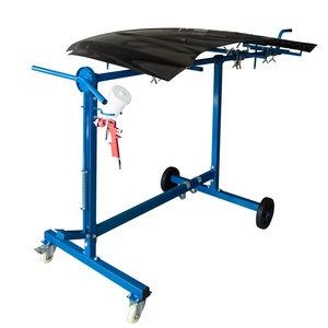 Soporte Multifuncional de Hierro para Paneles de Carrocería de Automóviles, Rotación de 360 Grados, Brazos Ajustables, Capacidad de <span class=keywords><strong>Carga</strong></span> de 150-220 kg para Puertas, Capós y Parachoques - Product Image 3