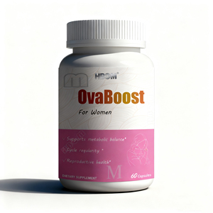 Bonbons gélifiés pour la fertilité naturelle OEM, aident à l'ovulation féminine, contenant du myo-inositol, du folate, du coenzyme Q10, des vitamines pour adultes - Product Image 1