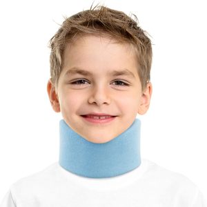 Soporte de cuello ajustable de espuma suave de tamaño para niños para dormir para aliviar el dolor de cuello y la columna vertebral - Product Image 1