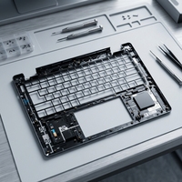Ensemble clavier et repose-poignets pour ordinateur portable Dell Pro 14 Plus PB14250 PB14255 0KP5GX – Châssis de remplacement pour clavier d'ordinateur portable