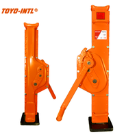 TOYO-INTL Cric en acier mécanique prix de fabrication SJ-A type 1.5 à 10 tonnes cric à vis manuel pour le levage de voiture