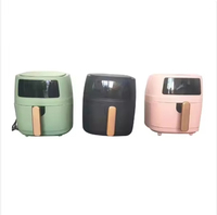 Four à Friture Sans Huile Électrique Multicolore en Plastique de Haute Qualité, 8 Menus Prédéfinis, Antiadhésif, Contrôle Numérique, Grande Capacité