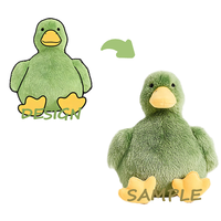Peluche sur mesure pour l'industrie et jouets animaux personnalisés pour la chaîne d'approvisionnement de détail