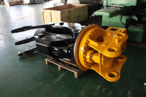 China Fabricado Personalizado Rotating Grappling Log Grapple para Escavadeira Escavadeira Anexo - Product Image 6