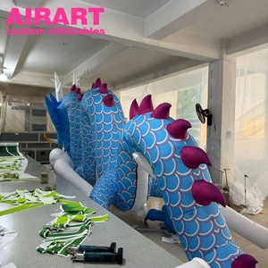 Drago Gonfiabile Cavalcabile su Nuvola, Gigantesco Drago Cinese Gonfiabile per Eventi, Parate e Mostre Festive - Product Image 6