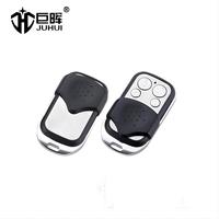 Transmisor de puerta de garaje de 433MHz con botón de aprendizaje púrpura Comando Impermeable 12V Control remoto Compatible Puerta de puerta Código fijo