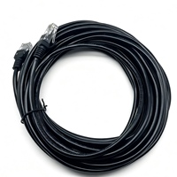 Cable de Red Gigabit Cat5e CCA UTP RJ45 de 10 m Económico para Configuración de Trabajo Remoto en Oficina y Hogar