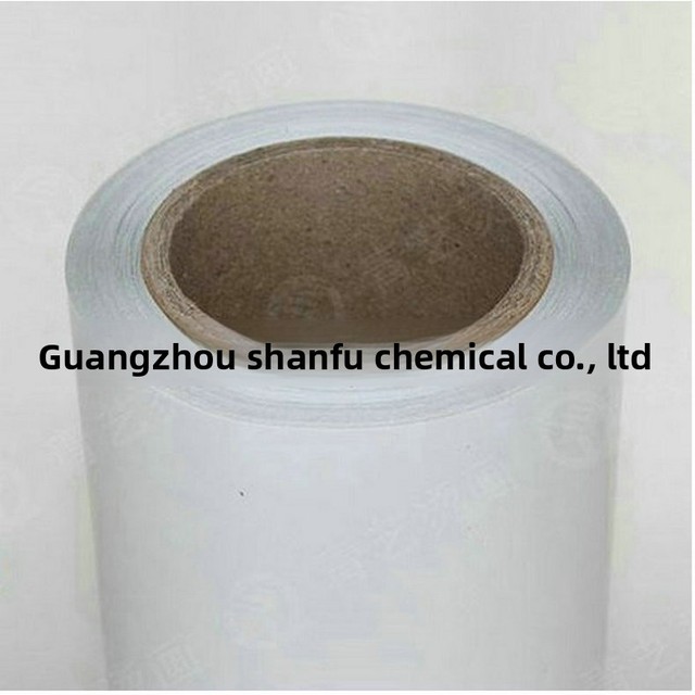 Black Single-Sided Matte Frosted Printed PU Film Sheet Roll Yellowing-Resistant