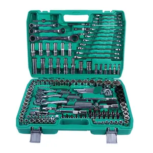 Solude 151 PCS Tools Car Repair Kit Precision CRV Wrench Motorcycle Socket Set Tool Sets Auto With Box