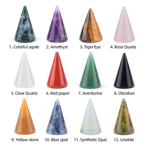 Supporto per Anelli in Cristallo di Ametista e Quarzo Rosa, Lucidato, per Decorazione Casa e Creazioni Fai-da-Te - Product Image 4
