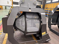 Godet de criblage rotatif hydraulique à tamis fin, attache pour excavatrice, godet de tri de matériaux pour la construction, le recyclage et les carrières