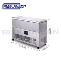 Machine commerciale de fabrication de briques de glace en acier inoxydable à usage commercial à température unique disponible différentes tailles 6 29